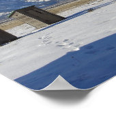 Poster Wyoming Tetons Outhouse Deluxe (Coin)