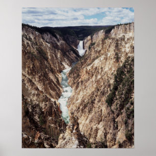 Poster Wyoming, Yellowstone National Park, Lower