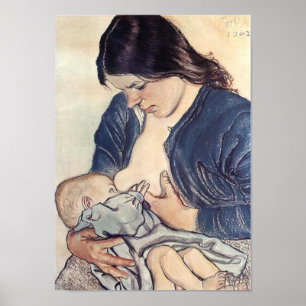 Poster Wyspianski, Maternity, 1902