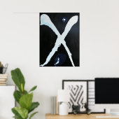 POSTER X BLANC (Bureau à domicile)