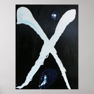 POSTER X BLANC