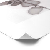 Poster X-ray Botanical Art - Rose (Coin)