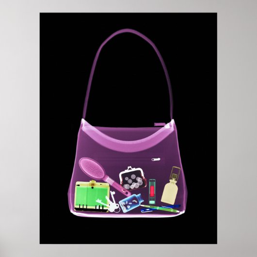 POSTER - X-RAY PURSE ORIGINAL PINK (Voorkant)