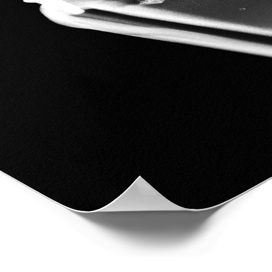 Poster X-Ray Skeleton B&W Temps de bain (Coin)