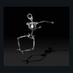 POSTER X-RAY SKELETON JOY LEAP B&W<br><div class="desc"></div>