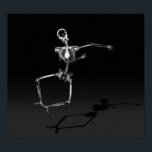 POSTER X-RAY SKELETON JOY LEAP B&W<br><div class="desc"></div>