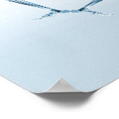 POSTER - X RAY SKELETON JOY LEAP LEAP BLUE (Coin)