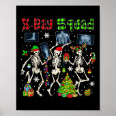Poster X-ray Squad Xmas Three Santa Reindeer Elf X-ray Sk (Devant)