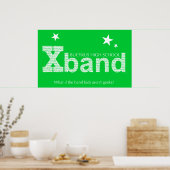 Poster Xband 2010 (Lime Green) (Cuisine)