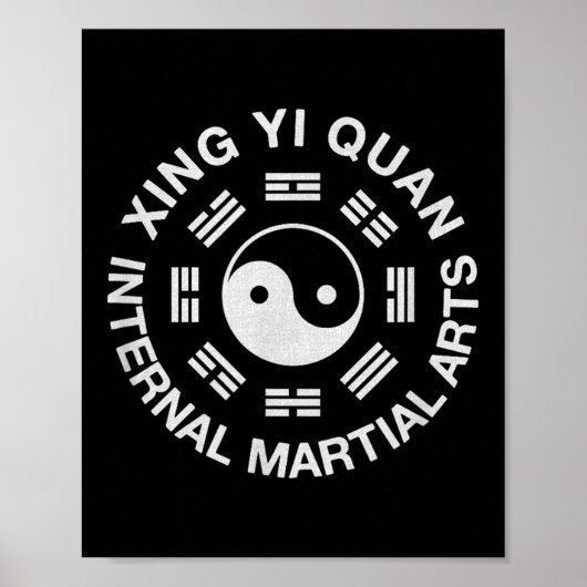 Poster Xingyi Internal Martial Arts  (Devant)