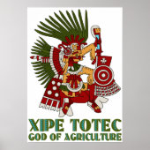 Poster Xipe Totec (Devant)