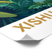 Poster Xishuangbanna Rainforest Yunan Tiongkok Voyage (Coin)