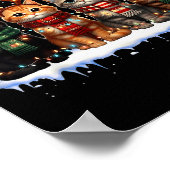 Poster Xmas Cat Meowy Christmas Cute For Men Woman Kid Ca (Coin)