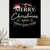 Poster Xmas Merry (Cuisine)