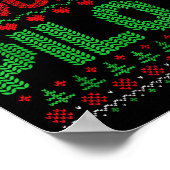 Poster Xmas Santa's Favorite Lot Funny Ugly Christmas Swe (Coin)