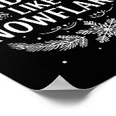 Poster Xmas Themed Spread Kindness Like Snowflakes Merry  (Coin)