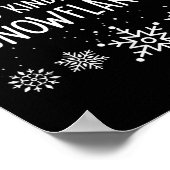 Poster Xmas Themed Spread Kindness Like Snowflakes Merry (Coin)