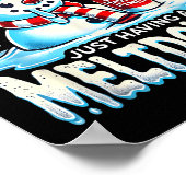 Poster Xmas Winter Tout va bien juste avoir un Meltdo (Coin)