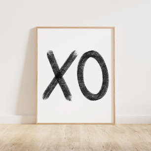 Poster XO noir