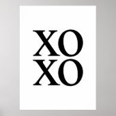 Poster XOXO (Devant)