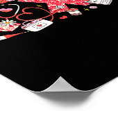 Poster Xoxo Stethoscope Valentine Rn Pct Cna Nurse Nurse  (Coin)