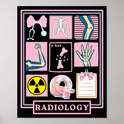 Poster Xray Rad Tech Radiology Healthcare Appreciation Te (Devant)