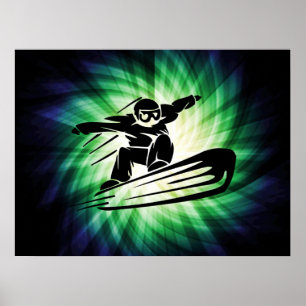 Poster Xtreme Snowboard