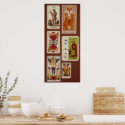 Poster XV Le diable (Cuisine)