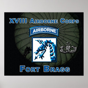 Poster XVIII Airborne Corps