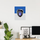 Poster XVIIIe Corps aéroporté (Bureau à domicile)