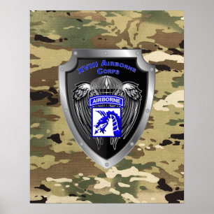 Poster XVIIIe Corps aéroporté