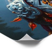 Poster Xylanthia l'Oracle cornu - Fantastique gothique so (Coin)