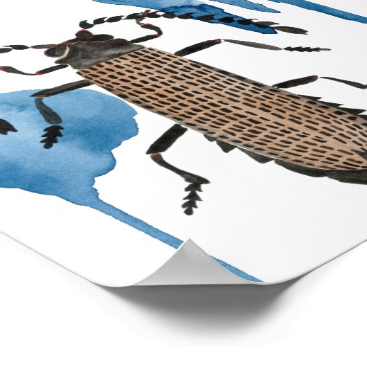 Poster Xylobanus japonais (Coin)