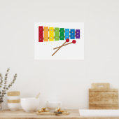 Poster Xylophone (Cuisine)