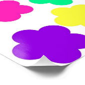 Poster Y2K Bold Fleur sauvage vibrant Spring Art (Coin)