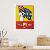 Poster Y Étiez-Vous Alors ? (BLANCHE) (Cuisine)
