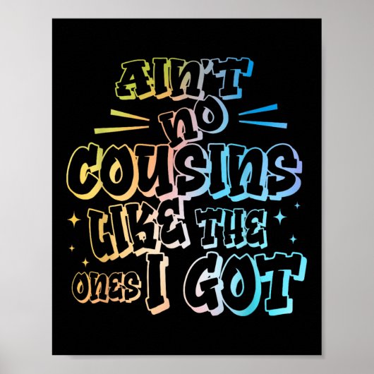 Poster Y'a pas de cousins comme ceux que j'ai Cousin drôl (Devant)
