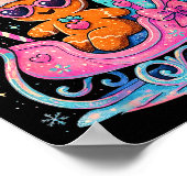 Poster Yaas Sleigh Queen Cute Gingerbread Christmas Tee  (Coin)