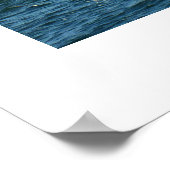 Poster Yacht avec drapeaux Jersey (Coin)