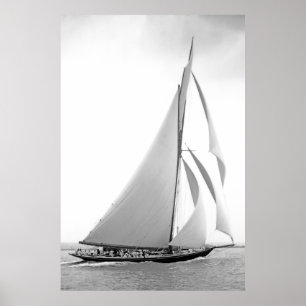 Poster Yacht Britannia de coupeur