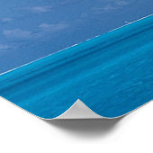 Poster Yachting dans le bleu (Coin)