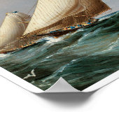 Poster Yachts Arrondissant La Marque (Coin)
