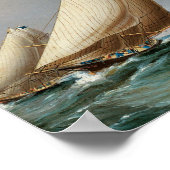Poster Yachts autour de la marque (Coin)