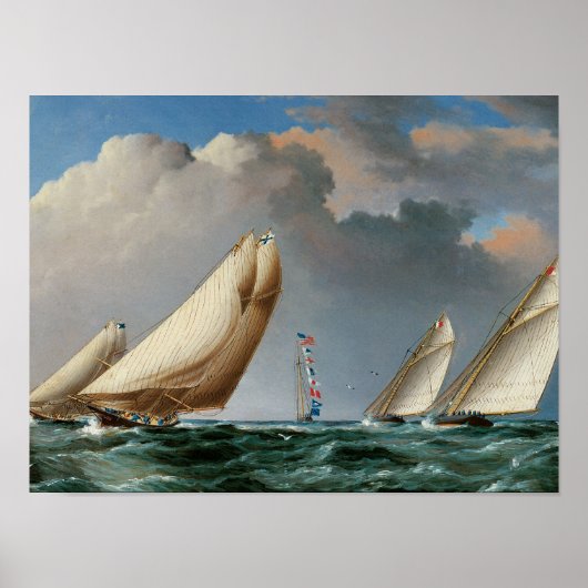 Poster Yachts autour de la marque (Devant)