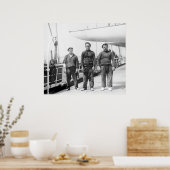 Poster Yachtsmen espagnol (Cuisine)