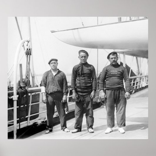 Poster Yachtsmen espagnol (Devant)