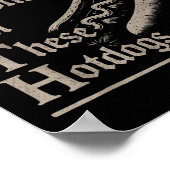 Poster Yah Im Goth Gobblin Ion Ces Amateurs De Hotdogs Dr (Coin)