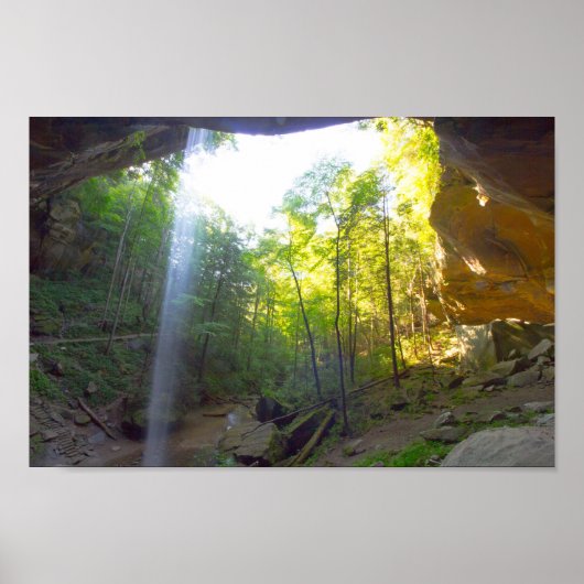 Poster Yahoo Falls, Kentucky (Devant)