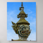 Poster Yahsha statue in Bangkok (Devant)