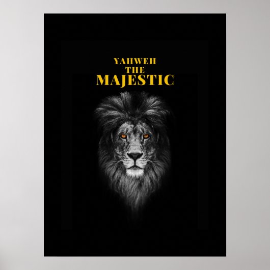 Poster Yahweh Le Majestic (Devant)